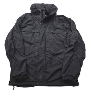 5.11 Tactical 48001 Jacket Mens Medium Black Conceal‎ 3-in-1 Parka Stowaway Hood